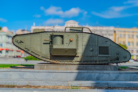 Fragment of the monument to the Soviet Army.のeditorial素材