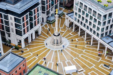 Paternoster Square in London, United Kingdomの写真素材
