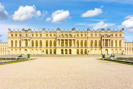 Versailles palace in Paris suburbs, Franceのeditorial素材