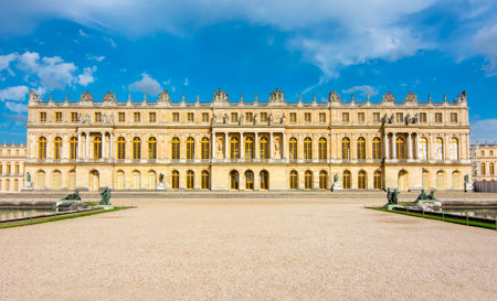 Versailles palace in Paris suburbs, Franceのeditorial素材