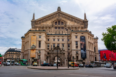 Opera Garnier in Paris, Franceのeditorial素材