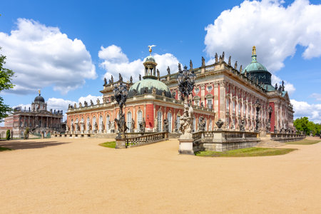 New Palace (Neues Palais) in Sanssouci park, Potsdam, Germany