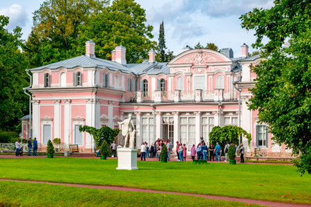 Chinese Palace in Oranienbaum (Lomonosov), St. Petersburg, Russiaのeditorial素材