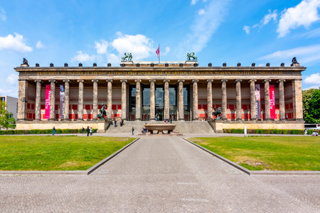 Altes (Old) Museum on Museum island, Berlin, Germanyのeditorial素材