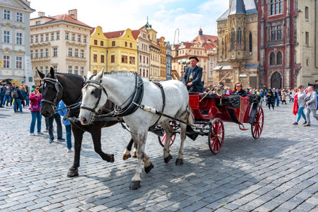 Old Town square in Stare Mesto, Prague, Czech Republic