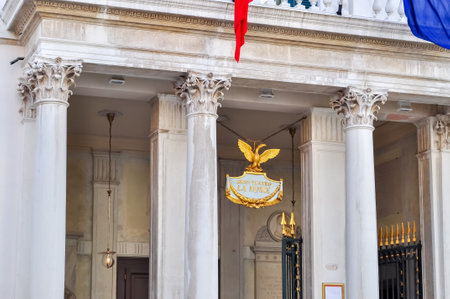 Phoenix theater (Gran Teatro La Fenice) in Venice, Italyのeditorial素材