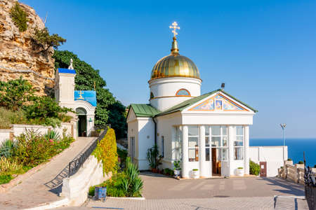 St. George's monastery in Fiolent, south Crimeaの写真素材