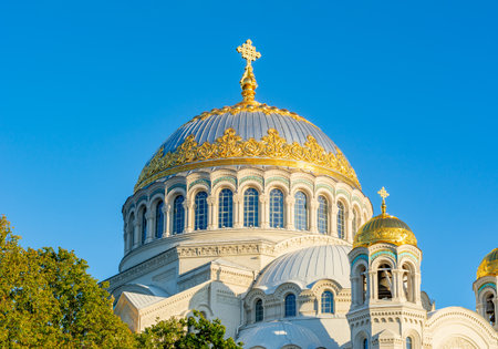 Naval Cathedral of Saint Nicholas in Kronstadt, St. Petersburg, Russia