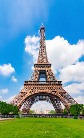 Eiffel Tower and Field of Mars, Paris, France