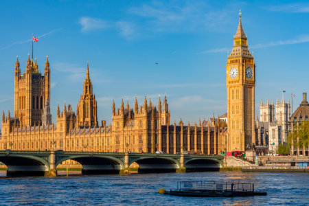 Big Ben and Houses of Parliament, London, UK