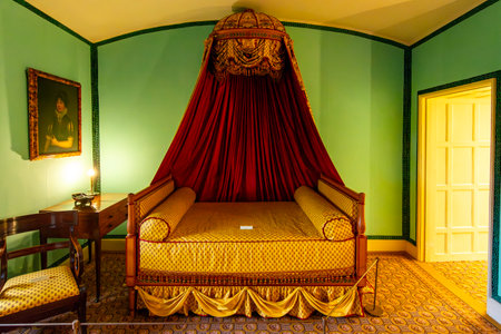 London, UK - 01 May 2024: Interiors of Kew palace in botanical gardensの写真素材