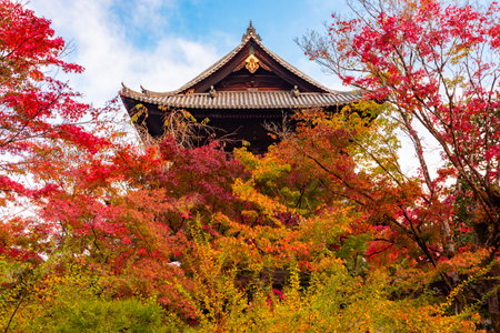 Nanzen-ji temple and gardens in autumn, Kyoto, Japan