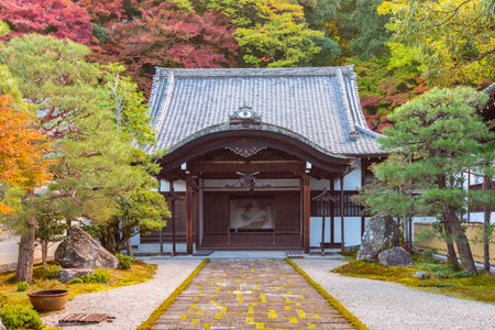 Nanzen-ji temple and gardens in autumn, Kyoto, Japan