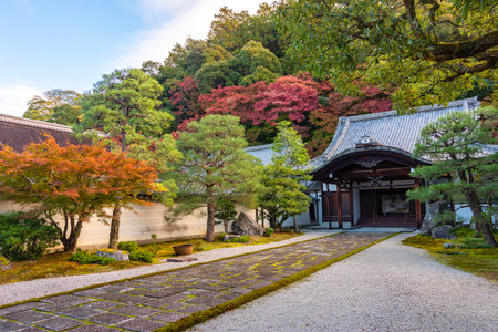 Nanzen-ji temple and gardens in autumn, Kyoto, Japan