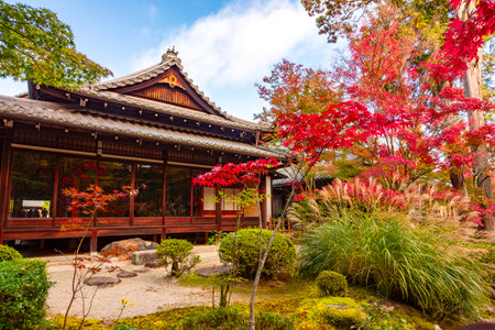 Nanzen-ji temple and gardens in autumn, Kyoto, Japan