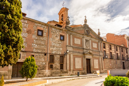 Convent of Las Descalzas Reales in Madrid, Spainの写真素材