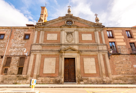 Convent of Las Descalzas Reales in Madrid, Spainの写真素材