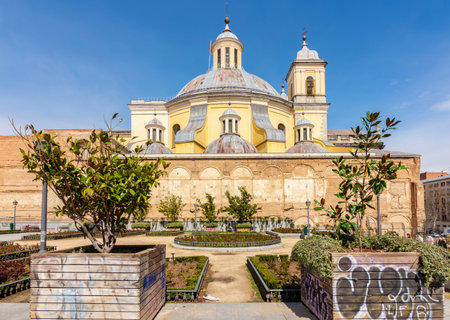 Madrid, Spain - 24 March 2025: Basilica of San Francisco El Grande in Madridの写真素材