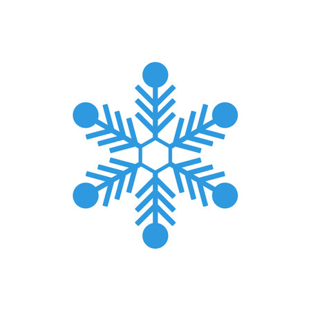 snowflake symbol design for decoration
