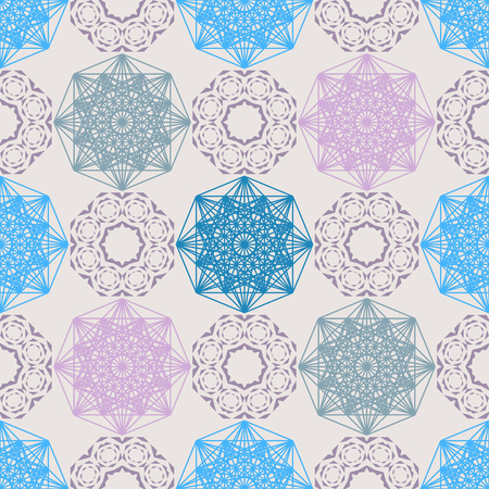Geometric simple print. Vector repeating texture.のイラスト素材