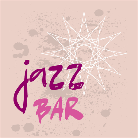 Music poster template.Hand drawn design music poster illustration.のイラスト素材