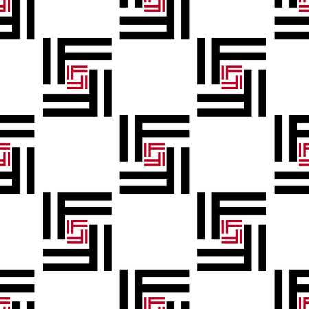 Colorful abstract texture.Repeating geometric tiles.Geometric simple print. Vector repeating texture のイラスト素材