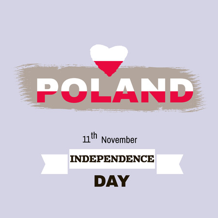 Poland Independence Day. Design poster.Vector illustration.のイラスト素材