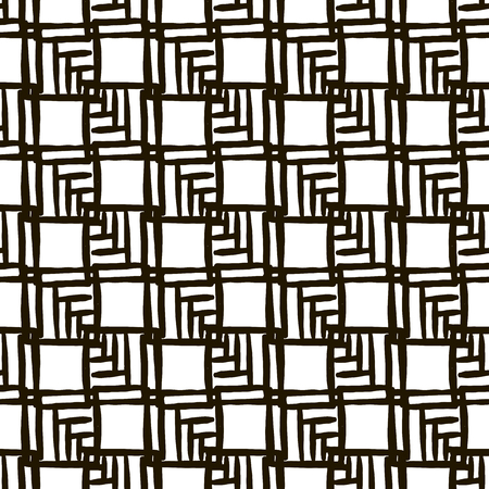 Beautiful  tradition  japanese seamless pattern. Oriental  boho texture. Asian folk  tribal pattern. Stripes, brushes, spots, blots, dots,  waves and grids. TExtile, fabric , wallpapers. Vector  illustration.のイラスト素材