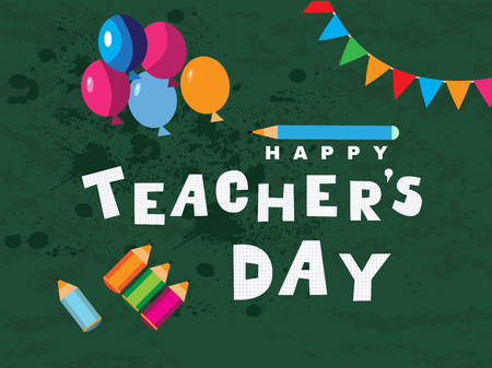 Happy Teacher S Day Template Poster Banner Greeting Card