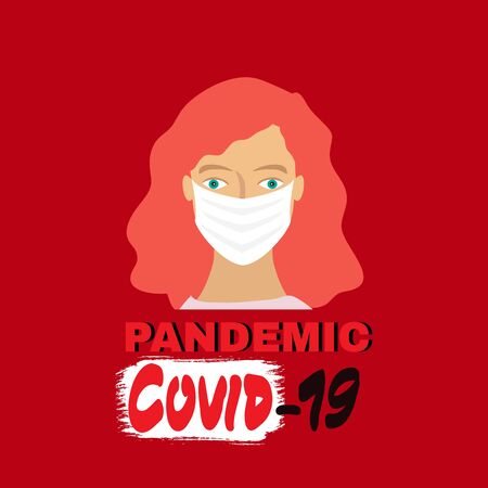  Coronovirus alert.  Epidemic, pandemic  disease concept. Vector illustration.のイラスト素材