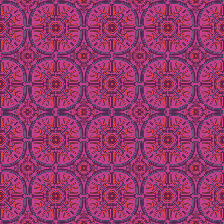 Tribal seamless ornament のイラスト素材