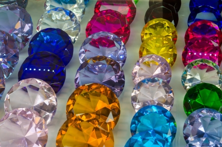 Many Gems on Store Marketの写真素材
