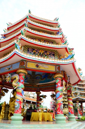 Chinese templeの写真素材