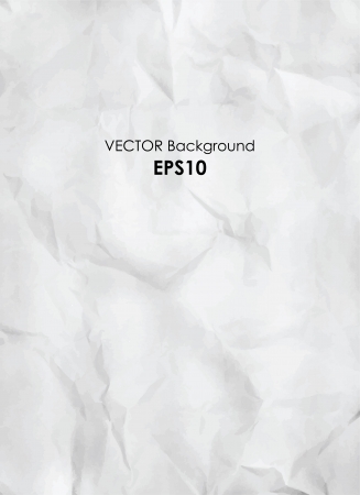Texture of crumpled paper  Vector illustration のイラスト素材