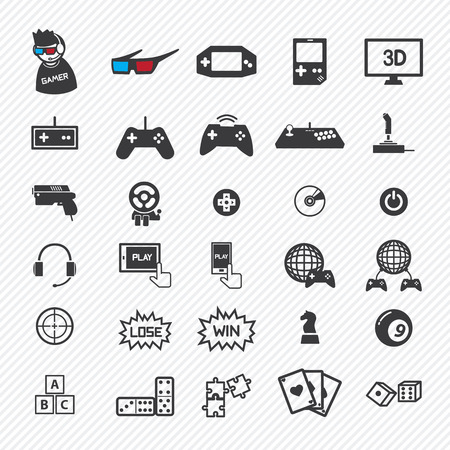game icons set. illustration eps10のイラスト素材