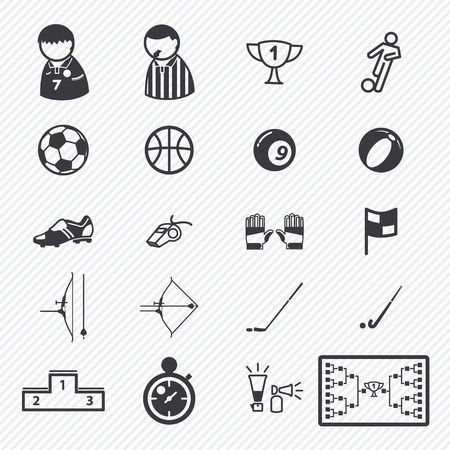 Sport icons set.illustration eps10のイラスト素材