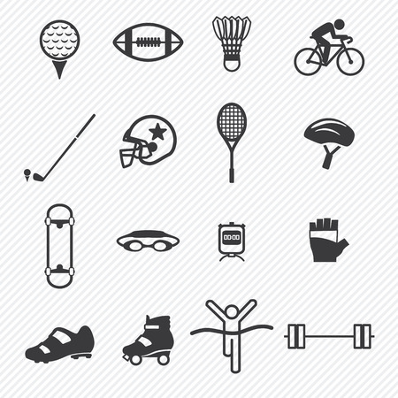 Sport icons set.illustration eps10のイラスト素材