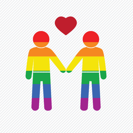 LGBT icons set. illustration のイラスト素材
