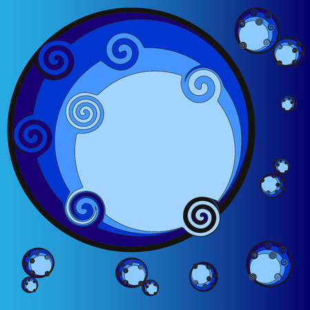 Ornamental frameのイラスト素材