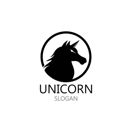 Horse Logo Template Vector illustration designのイラスト素材