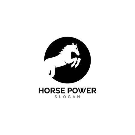 Horse Logo Template Vector illustration designのイラスト素材