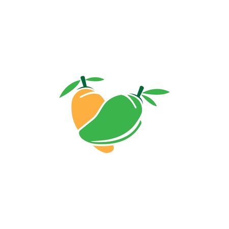 mango logo template vector illustration designのイラスト素材