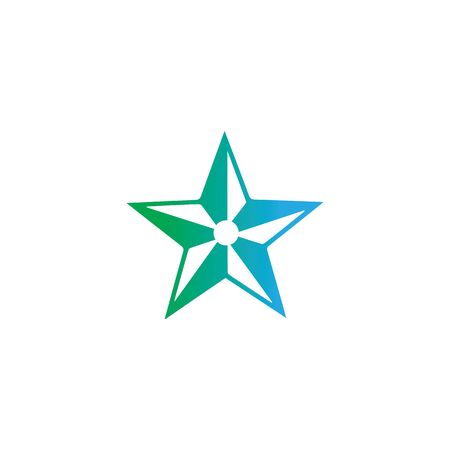 star succes people icon and symbols temlplateのイラスト素材