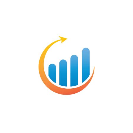 BUSINES FINANCE PROFESIONAL LOGO TEMPLATE VECTORのイラスト素材
