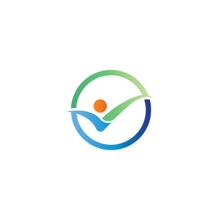 BUSINES FINANCE PROFESIONAL LOGO TEMPLATE VECTORのイラスト素材