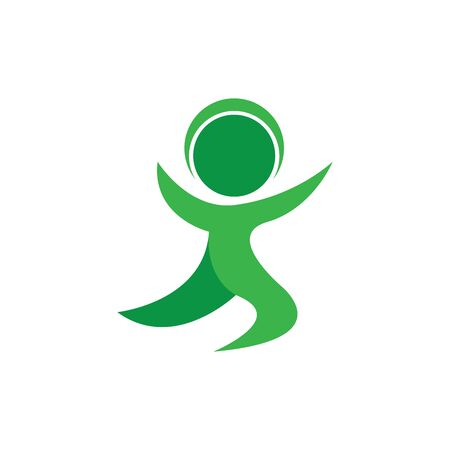 KIDS LOGO CONCEPT VECTOR TEMPLATEのイラスト素材