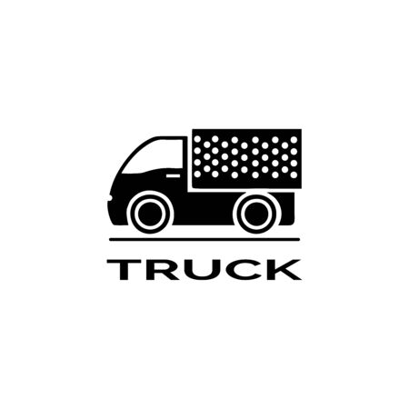 Truck icon ilustration vector templateのイラスト素材