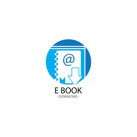 Book Education Logo Template vector illustration designのイラスト素材