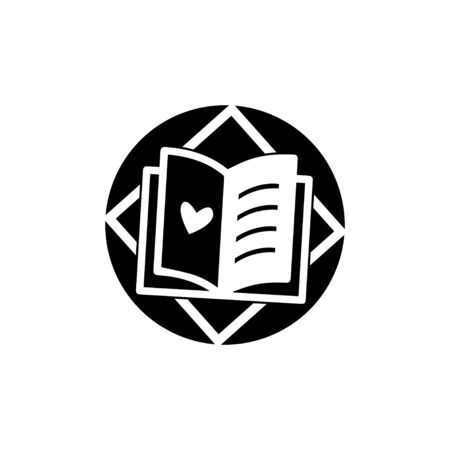 Book Education Logo Template vector illustration designのイラスト素材