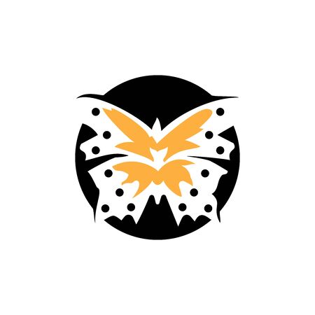 Beauty Butterfly Logo Template Vector icon designのイラスト素材